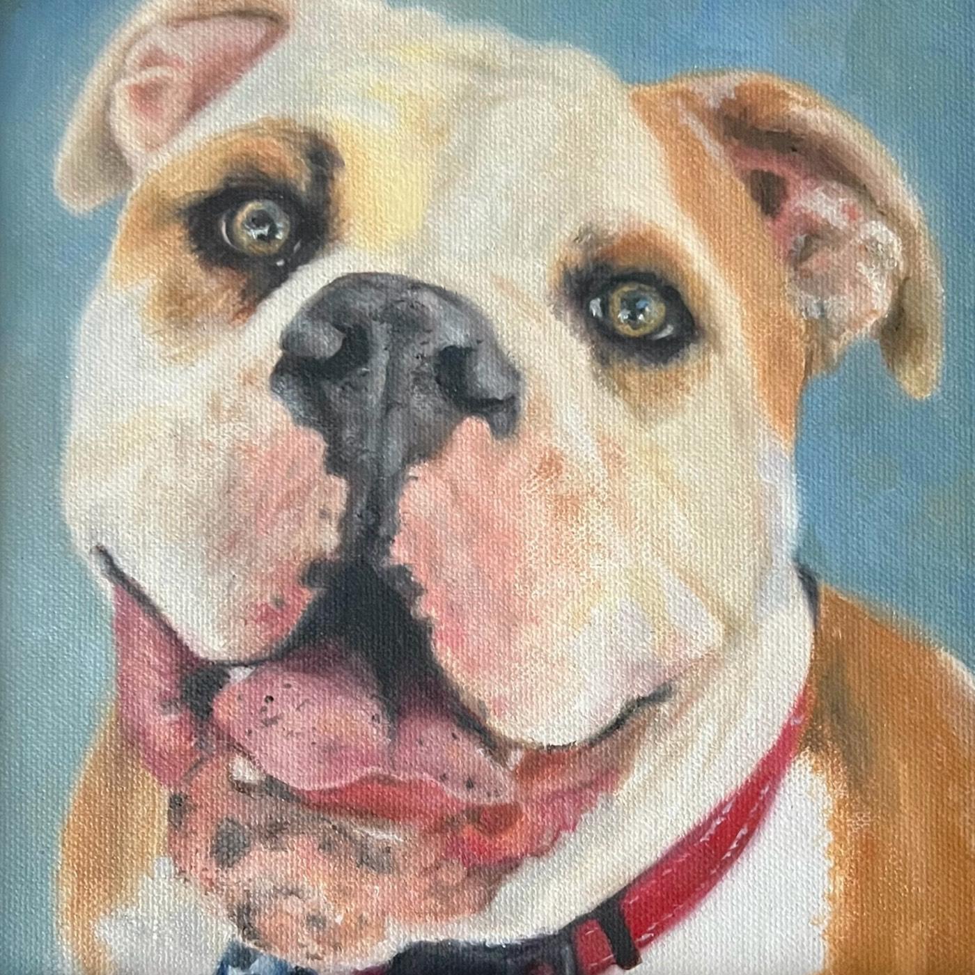 Pet portrait — Winston
