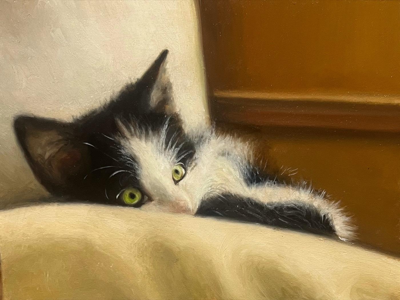 Pet portrait — Biscuit